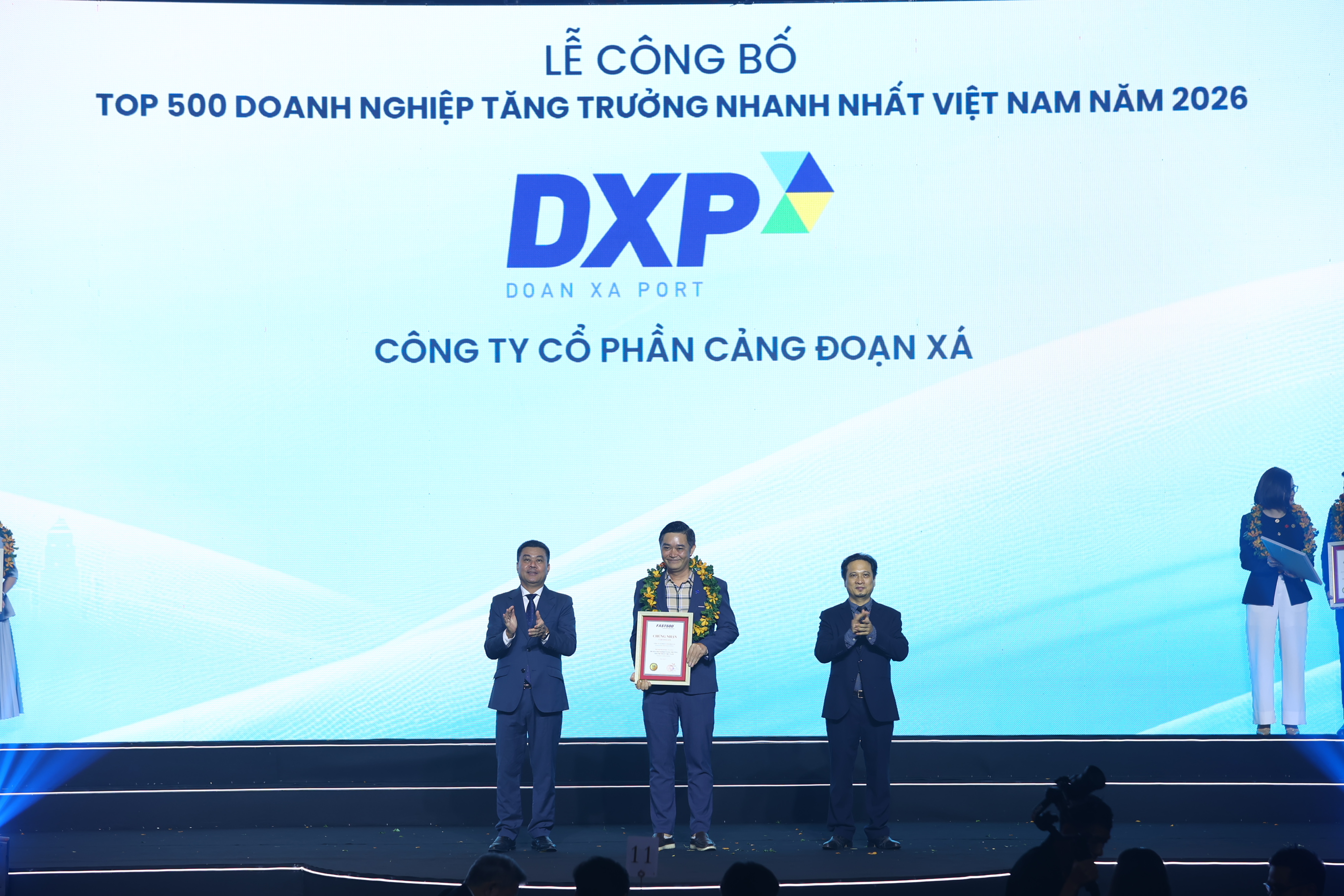 Cảng Đoạn Xá vinh dự nhận giải thưởng FAST500 ngày 22/04/2026