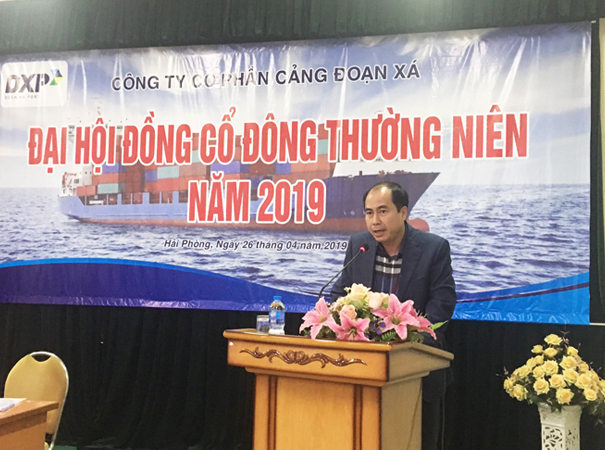 Nội dung tờ trình đại hội cổ đông Cty Cổ phần Cảng Đoạn Xá Năm 2019